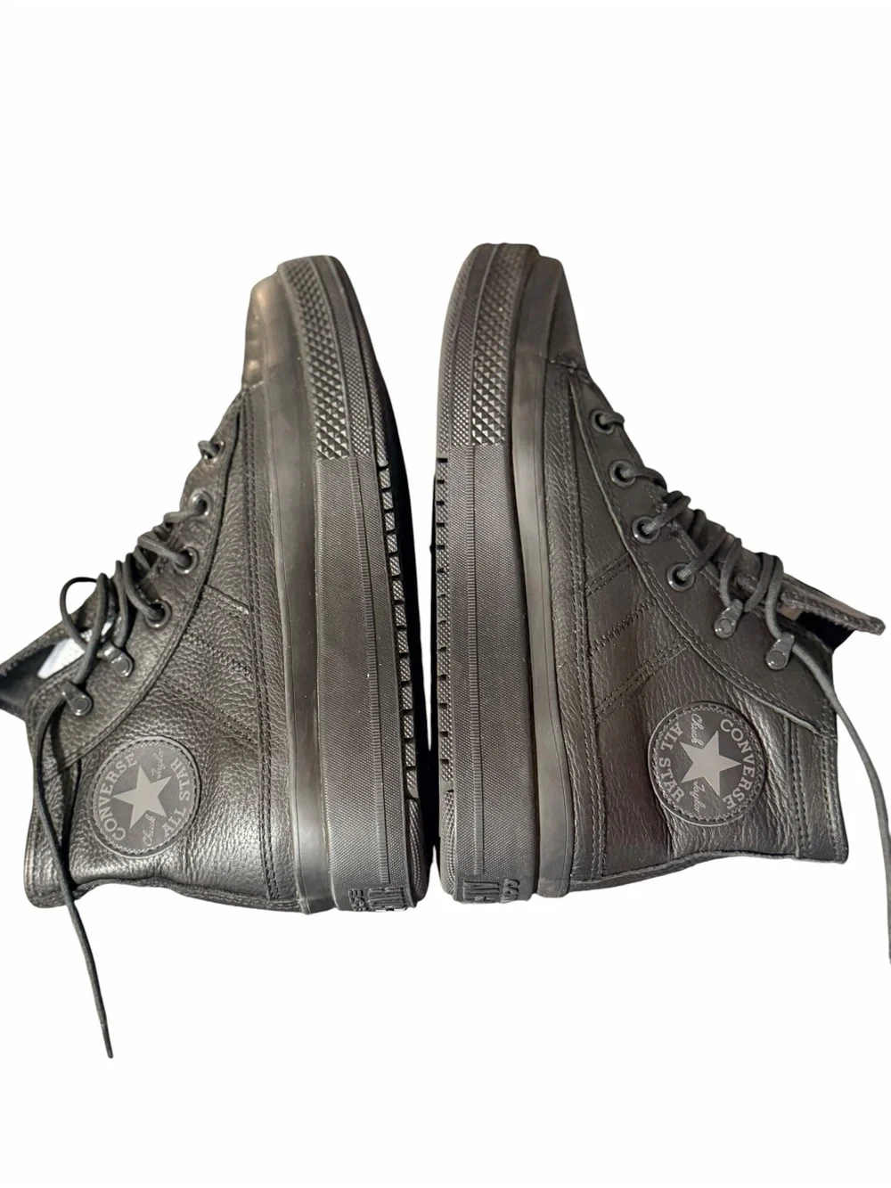 NWOT Converse Berkshire Boot Hi Waterproof 3M Thinsulate Black Leather Women's 8